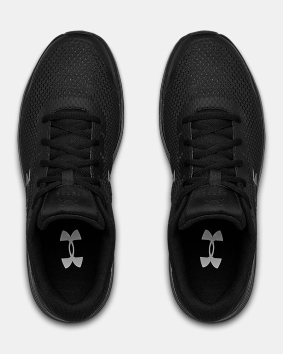 Men's UA Surge 2 Running Shoes, Black, pdpMainDesktop image number 2